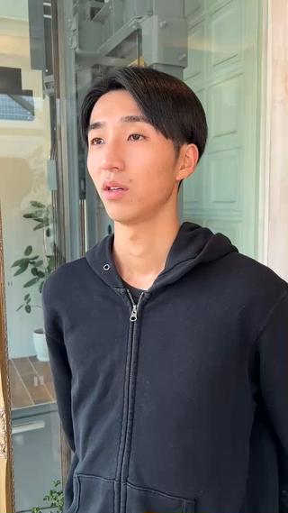 メンズ 西 優衣奈のヘアスタイル