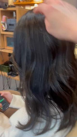 セミロング×ダークグレー
高濃度水素カラーツヤツヤ☆
※高濃度水素カラーは別料金頂いております。 