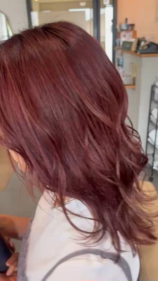 セミロング JUNO所属・阪神西宮★JUNO 川﨑温子のヘアスタイル