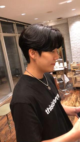 パーマ メンズ メンズトレンドヘア シンユウのヘアスタイル