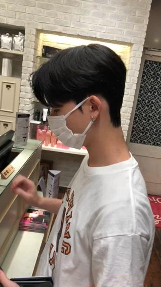 パーマ メンズ メンズトレンドヘア シンユウのヘアスタイル