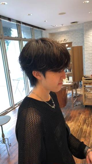 パーマ メンズ メンズトレンドヘア シンユウのヘアスタイル