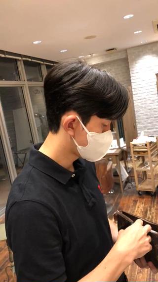 パーマ メンズ メンズトレンドヘア シンユウのヘアスタイル