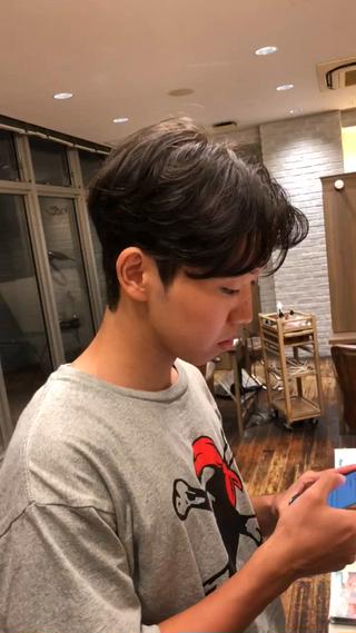 パーマ メンズ メンズトレンドヘア シンユウのヘアスタイル