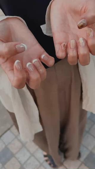 大人ニュアンスネイル