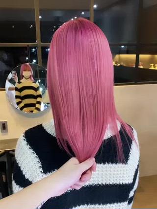 塩基mixピンクカラー!