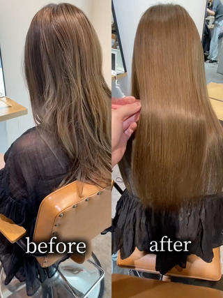 一人一人に合わせた配合で髪を綺麗に毎日のお手入れをより短くする縮毛矯正・髪質改善トリートメント
▽年間1500名以上の幅広い年齢層の男女問わずのお客様を担当させていただいてます!
年齢層は20代から50代のお客様
特に20〜40代のお客様からの支持が多いです!
髪型一つで人生変わります!
一人でも多くのお客様に綺麗に、かっこよくなっていただき最高の笑顔で帰ってもらいたい!帰ってもらった後も周りの方から褒めてほしいです!
髪型で悩んでる方は数多くある美容室の中から是非一度僕にご相談ください
なりたい髪の毛像を一緒に叶えさせてください