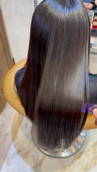 美髪縮毛矯正 
