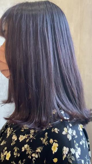 ラベンダーベージュ
暗くても透明感 