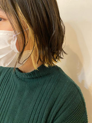 ブロンドインナー 