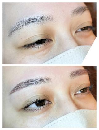 アイブロウワックス+ラッシュリフト 