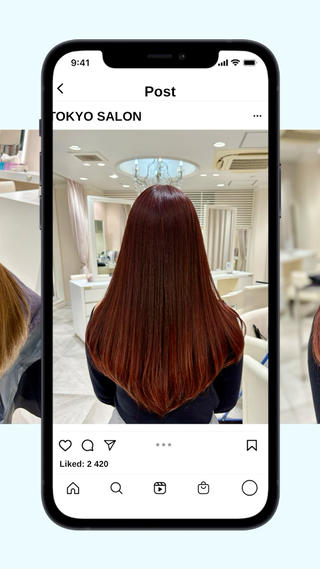 暖色カラー/深みレッドブラウン

before/after動画！ 