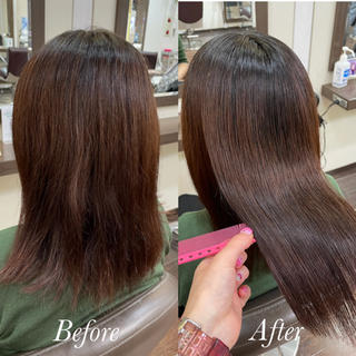 髪質改善グラストリートメント

パサつきをおさえてくれて、ドライヤーした時のまとまりが断然ちがいます 