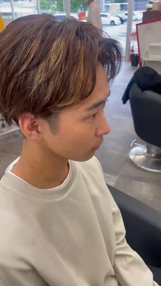 カラー メンズ 奈良/生駒/FEEL /ﾉｶﾞﾐﾄｼｷのヘアスタイル