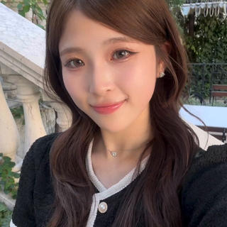 ミディアム ブリーチなしW🎀 髪質改善/はのんのヘアスタイル