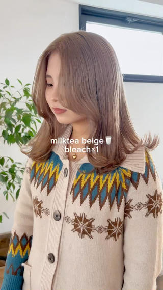 ロング カラー 暖色カラー🍒 ケアブリーチ/akiのヘアスタイル