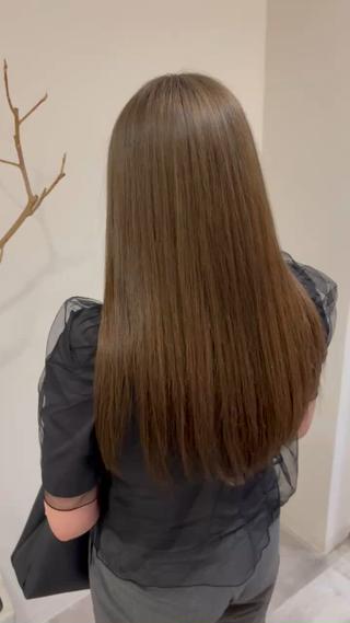 ロング カラー CHAINON×FeM#所属・名駅/sHiHo/透 明感カラー✨🎀/のヘアスタイル