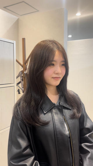 ロング カラー CHAINON×FeM#所属・名駅/sHiHo/透 明感カラー✨🎀/のヘアスタイル