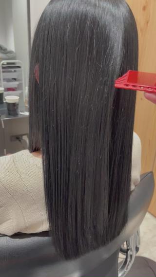️縮毛矯正でサラサラストレートに️ 