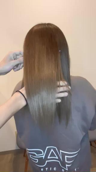 髪質改善トリートメント【ブリーチ毛ハイダメージ毛向き】
#髪質改善 