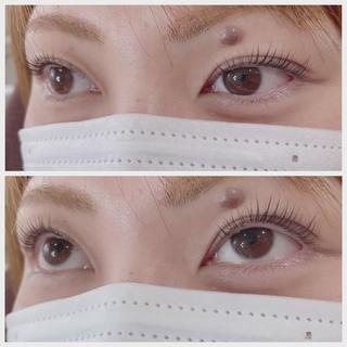 パリジェンヌラッシュリフトです。 