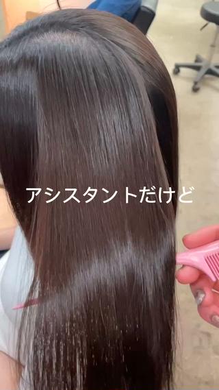 セミロング レイヤー/デジパ SAKIのヘアスタイル