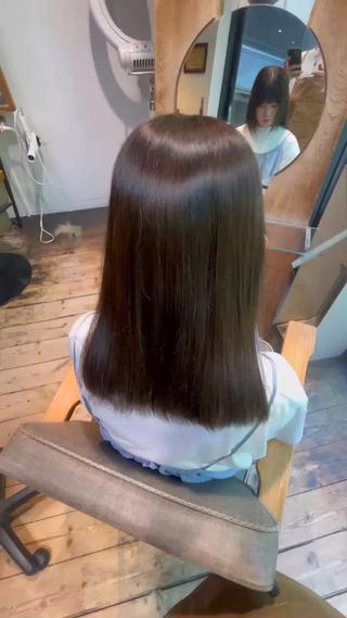 カラー 脇 麻紘のヘアスタイル