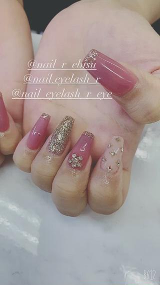 ミディアム JNA認定講師🌸 RIEのネイルデザイン