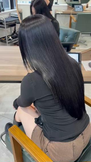 髪質改善カラー人気です