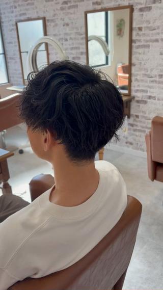 ショート 角田 楓のヘアスタイル
