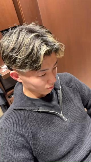 ショート メンズ 髙橋 律稀のヘアスタイル