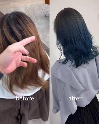 セミロング 🥇近藤 恭輔🥇 Recharme新保のヘアスタイル