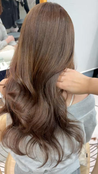 ブリーチなしWカラーで柔らかベージュが叶います️ 