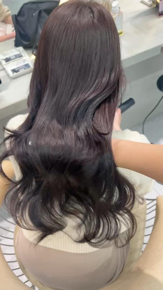 ワンカラーでできるラベンダーカラー 