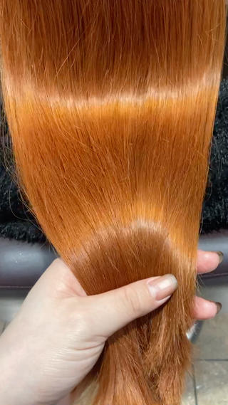 ブリーチ1回で作る夏にピッタリ ビタミンオレンジ
ケアブリーチにすることで髪の毛の痛みを80%抑えることができます ♡ 