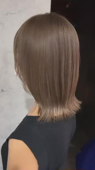 ミディアム カラー 🎀髪質改善・艶髪カ ラー🎀YUMEKAのヘアスタイル