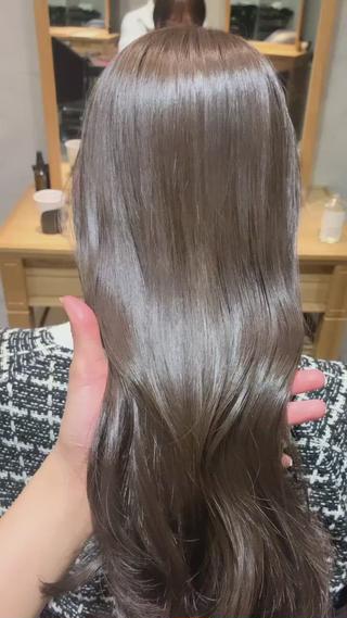 ミディアム カラー 🎀髪質改善・艶髪カ ラー🎀YUMEKAのヘアスタイル