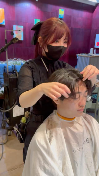 ショート メンズ 吉祥寺 lau ラーウ 艶髪のヘアスタイル