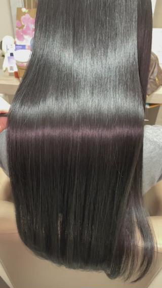 ロング 髪質改善クロスパーマ モリオカ モエ💫のその他イメージ