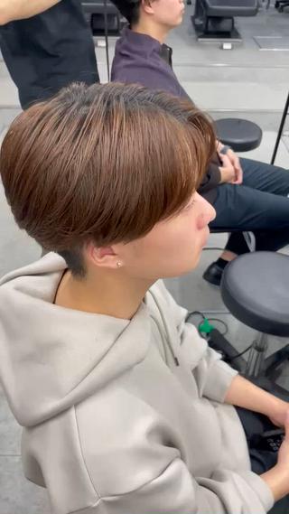 パーマ メンズ 波巻き/サーフカール 🌊吉野裕稀のヘアスタイル