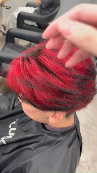 カラー メンズ 波巻き/サーフカール 🌊吉野裕稀のヘアスタイル