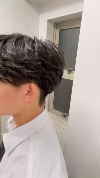 メンズ 波巻き/サーフカール 🌊吉野裕稀のヘアスタイル