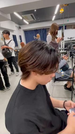 メンズ 波巻き/サーフカール 🌊吉野裕稀のヘアスタイル