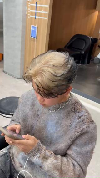 カラー メンズ 波巻き/サーフカール 🌊吉野裕稀のヘアスタイル