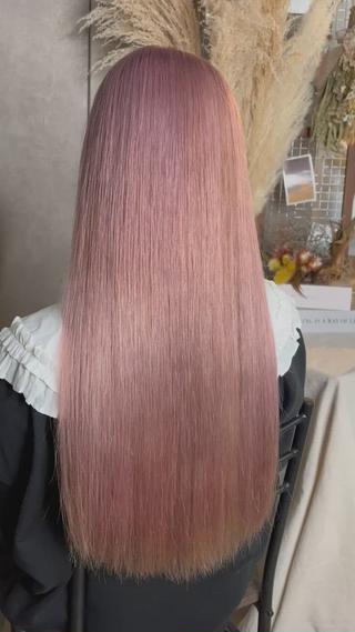 ロング エクステ・髪質改善・ ブリーチ・吉田大介のヘアスタイル