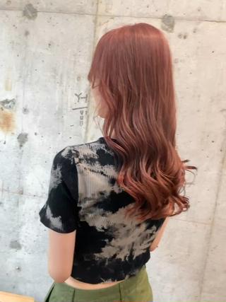 ロング カラー Lia TOKYO 大津優樹のヘアスタイル