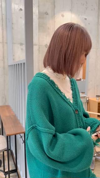 ショート カラー Lia TOKYO 大津優樹のヘアスタイル