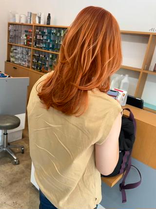 カラー Lia TOKYO 大津優樹のヘアスタイル