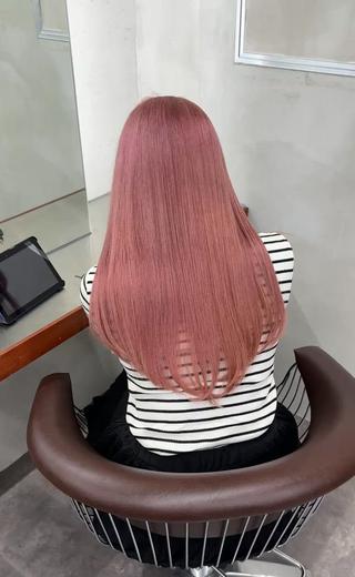 ロング カラー nico TOKYO 渋谷所属・ブリーチ ハイトーン 特化🌈フジタハルキのヘアスタイル