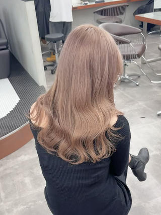 ロング カラー nico TOKYO 渋谷所属・ブリーチ　ハイトーン 特化🌈フジタハルキのヘアスタイル